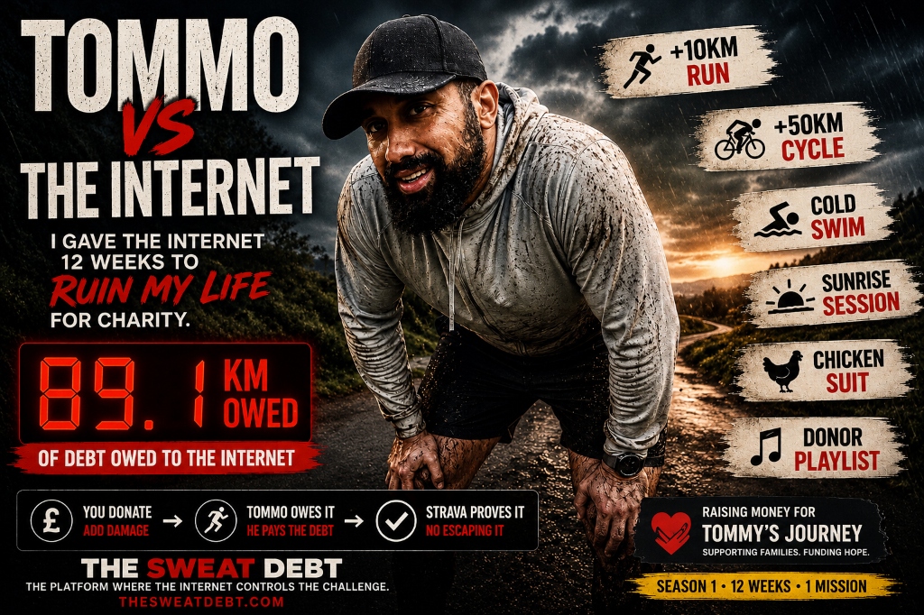 Tommo vs The Internet Campaign Header